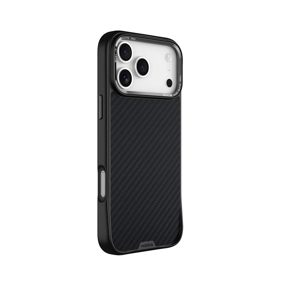 Picture of Apple iPhone 18 Pro Max Case | Hoda DIVERSE Case with Magnet for iPhone 18 Pro Max 17 Pro Max - KEVLAR