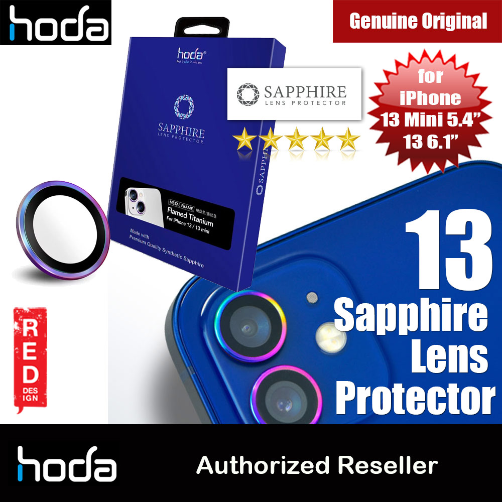 Picture of Hoda Sapphire Lens Protector for iPhone 13 Mini 5.4 iPhone 13 6.1  (2PCS Flamed Titanium) Apple iPhone 13 6.1- Apple iPhone 13 6.1 Cases, Apple iPhone 13 6.1 Covers, iPad Cases and a wide selection of Apple iPhone 13 6.1 Accessories in Malaysia, Sabah, Sarawak and Singapore 
