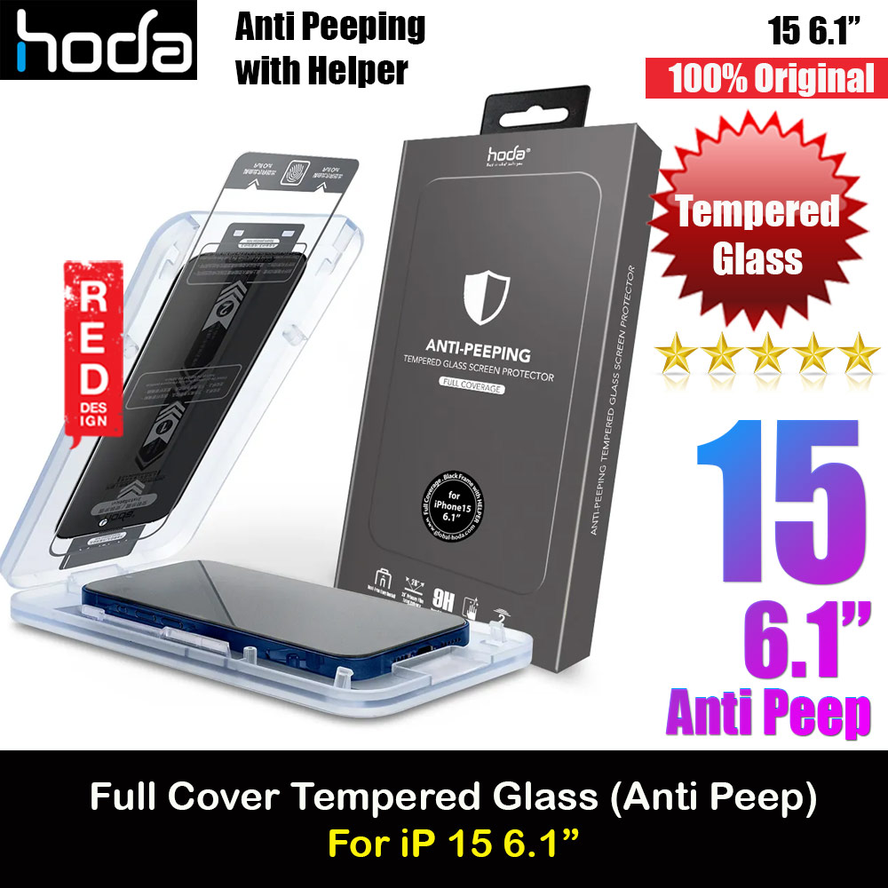 Picture of Hoda 0.33mm 2.5D Full Coverage Anti Peep Tempered Glass Screen Protector for Apple iPhone 15 6.1 (Privacy) Apple iPhone 15 6.1- Apple iPhone 15 6.1 Cases, Apple iPhone 15 6.1 Covers, iPad Cases and a wide selection of Apple iPhone 15 6.1 Accessories in Malaysia, Sabah, Sarawak and Singapore 