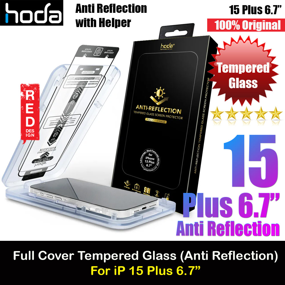Picture of Hoda 0.33mm 2.5D Full Coverage Anti Reflection Tempered Glass Screen Protector for Apple iPhone 15 Plus 6.7 (Anti Reflection) Apple iPhone 15 Plus 6.7- Apple iPhone 15 Plus 6.7 Cases, Apple iPhone 15 Plus 6.7 Covers, iPad Cases and a wide selection of Apple iPhone 15 Plus 6.7 Accessories in Malaysia, Sabah, Sarawak and Singapore 