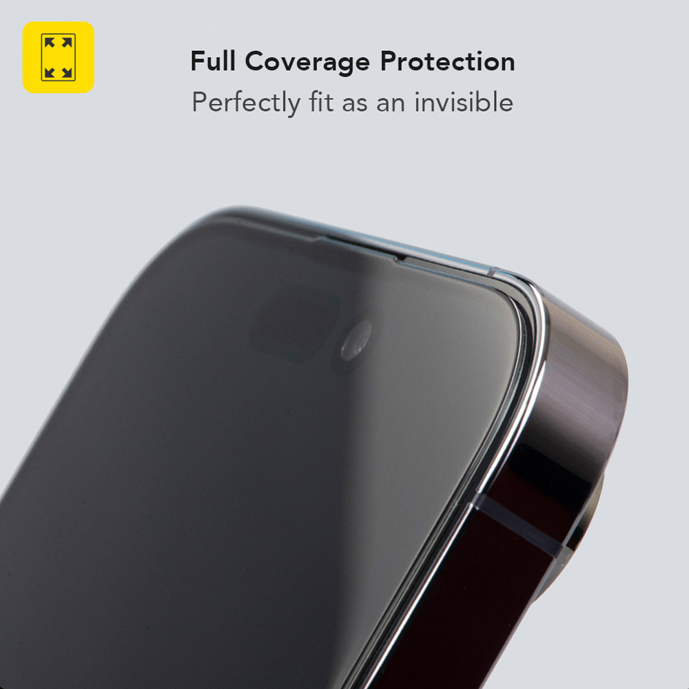 Picture of Apple iPhone Air 6.5 Screen Protector | Hoda Anti Reflection Full Coverage Tempered Glass Screen Protector for iPhone Air 6.5 (Anti Reflection)