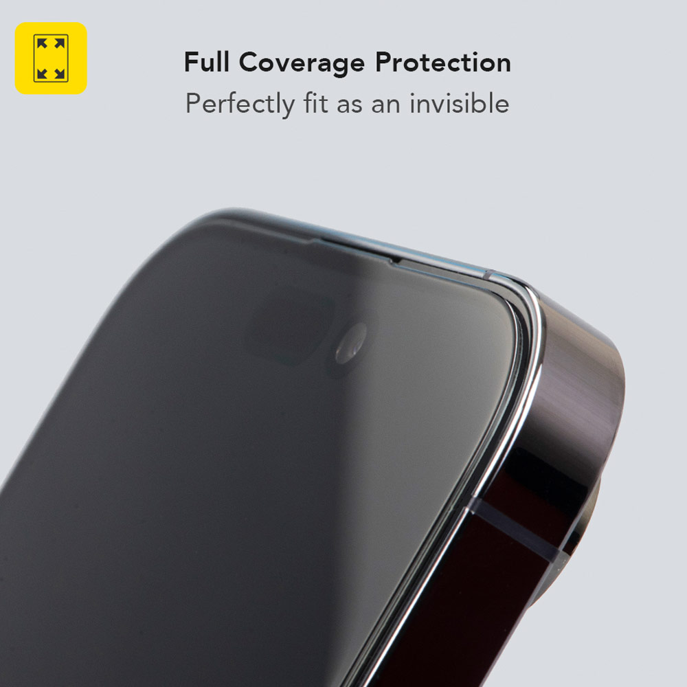 Picture of Apple iPhone Air 6.5 Screen Protector | Hoda Anti Reflection Full Coverage Tempered Glass Screen Protector for iPhone Air 6.5 (Anti Reflection)