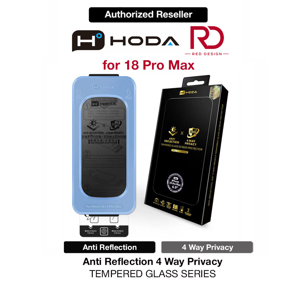 Picture of Hoda Anti-Peeper Privacy 360 Degree 4 ways with Anti Reflection Full Coverage Tempered Glass Screen Protector for iPhone 18 Pro Max Dust Free Helper Lite Included - Privacy Apple iPhone 18 Pro Max- Apple iPhone 18 Pro Max Cases, Apple iPhone 18 Pro Max Covers, iPad Cases and a wide selection of Apple iPhone 18 Pro Max Accessories in Malaysia, Sabah, Sarawak and Singapore 