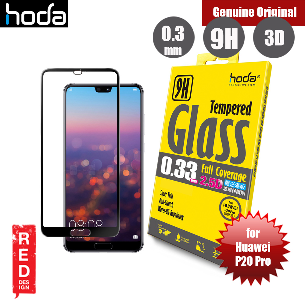 Picture of Hoda 0.33mm Full Coverage Tempered Glass Screen Protector for Huawei P20 Pro (Black) Huawei P20 Pro- Huawei P20 Pro Cases, Huawei P20 Pro Covers, iPad Cases and a wide selection of Huawei P20 Pro Accessories in Malaysia, Sabah, Sarawak and Singapore 