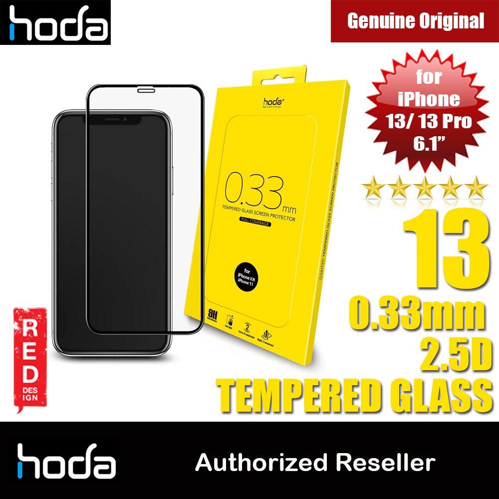 Picture of Hoda 0.33mm 2.5D Full Coverage Tempered Glass Screen Protector for Apple iPhone 13 iPhone 13 Pro 6.1 (Black) Apple iPhone 13 6.1- Apple iPhone 13 6.1 Cases, Apple iPhone 13 6.1 Covers, iPad Cases and a wide selection of Apple iPhone 13 6.1 Accessories in Malaysia, Sabah, Sarawak and Singapore 