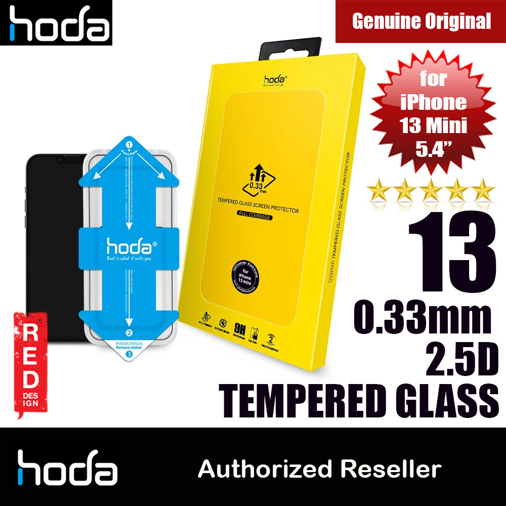 Picture of Hoda 0.33mm 2.5D Full Coverage Tempered Glass Screen Protector for Apple iPhone 13 Mini 5.4  (Black) Apple iPhone 13 mini 5.4- Apple iPhone 13 mini 5.4 Cases, Apple iPhone 13 mini 5.4 Covers, iPad Cases and a wide selection of Apple iPhone 13 mini 5.4 Accessories in Malaysia, Sabah, Sarawak and Singapore 