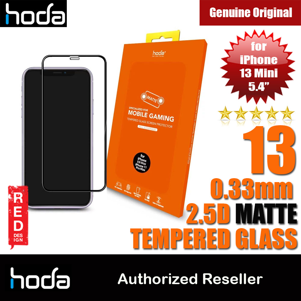 Picture of Hoda 0.33mm 2.5D Full Coverage Tempered Glass Screen Protector for Apple iPhone 13 Mini 5.4 (Matte Specialize for Mobile Gaming) Apple iPhone 13 mini 5.4- Apple iPhone 13 mini 5.4 Cases, Apple iPhone 13 mini 5.4 Covers, iPad Cases and a wide selection of Apple iPhone 13 mini 5.4 Accessories in Malaysia, Sabah, Sarawak and Singapore 