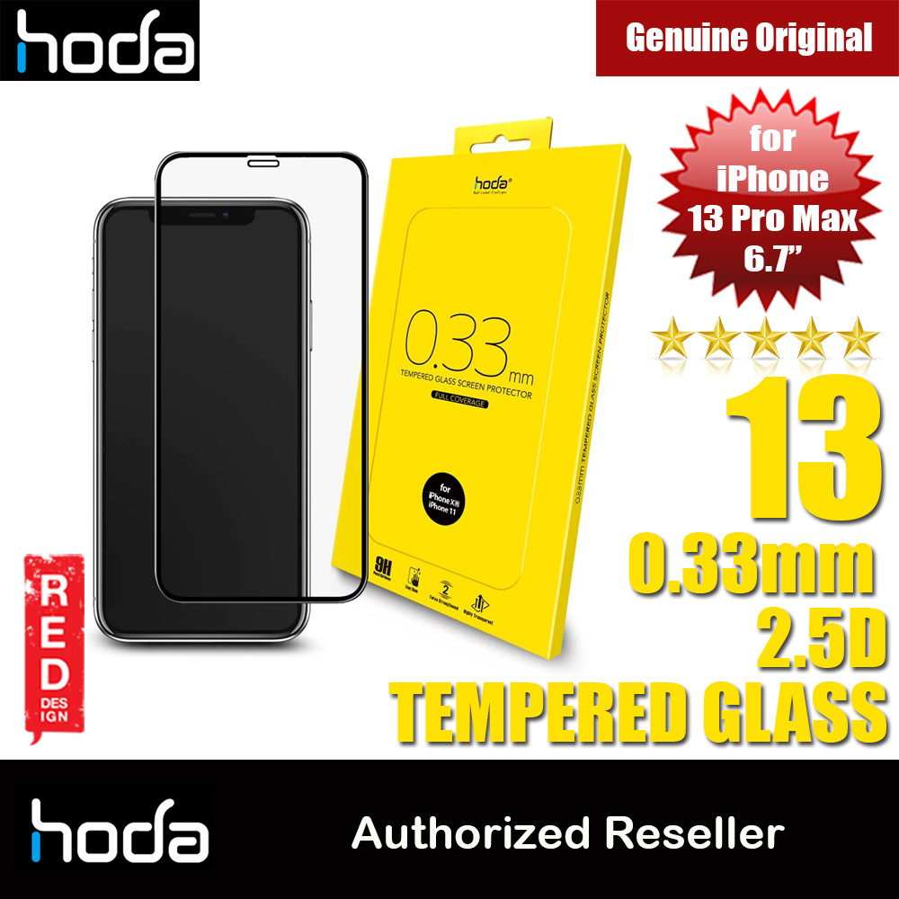 Picture of Hoda 0.33mm 2.5D Full Coverage Tempered Glass Screen Protector for Apple iPhone 13 Pro Max (Black) Apple iPhone 13 Pro Max 6.7- Apple iPhone 13 Pro Max 6.7 Cases, Apple iPhone 13 Pro Max 6.7 Covers, iPad Cases and a wide selection of Apple iPhone 13 Pro Max 6.7 Accessories in Malaysia, Sabah, Sarawak and Singapore 