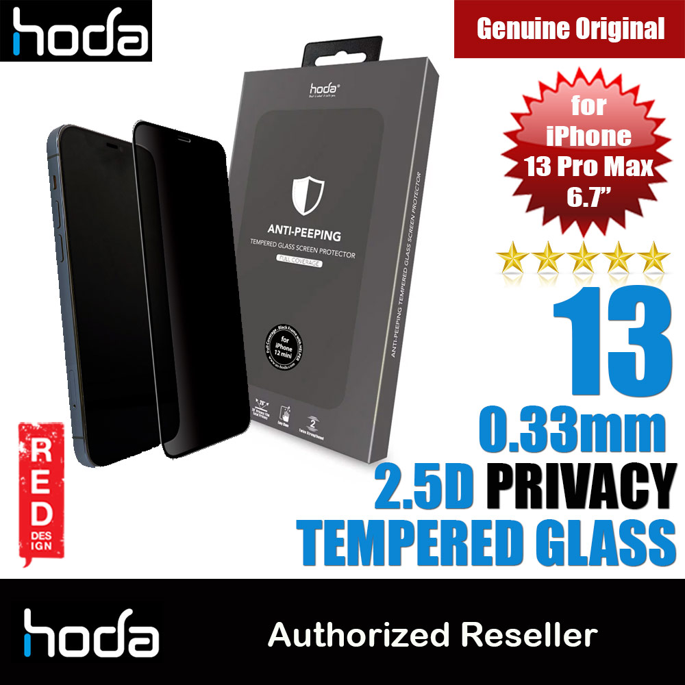 Picture of Hoda 0.33mm 2.5D Full Coverage Tempered Glass Screen Protector for Apple iPhone 13 Pro Max (Anti Peeper Anti View) Apple iPhone 13 Pro Max 6.7- Apple iPhone 13 Pro Max 6.7 Cases, Apple iPhone 13 Pro Max 6.7 Covers, iPad Cases and a wide selection of Apple iPhone 13 Pro Max 6.7 Accessories in Malaysia, Sabah, Sarawak and Singapore 