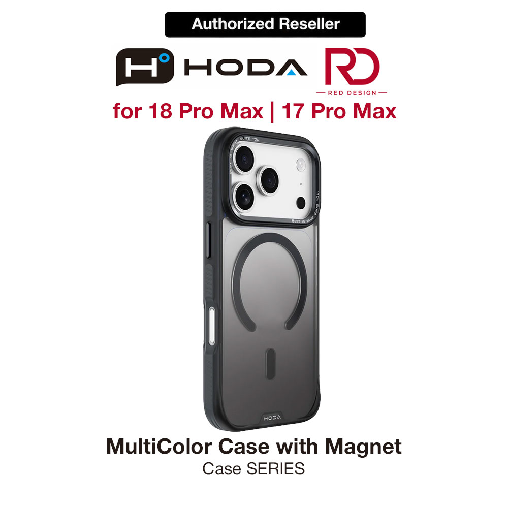 Picture of Hoda MultiColor Case with Magnet for iPhone 18 Pro Max 17 Pro Max - Lunar Gray Apple iPhone 17 Pro Max 6.9- Apple iPhone 17 Pro Max 6.9 Cases, Apple iPhone 17 Pro Max 6.9 Covers, iPad Cases and a wide selection of Apple iPhone 17 Pro Max 6.9 Accessories in Malaysia, Sabah, Sarawak and Singapore 