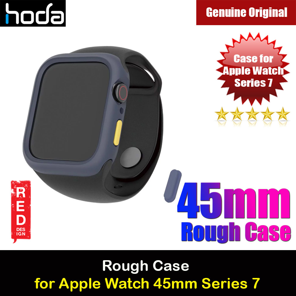 Picture of Hoda Rough Case Apple Watch 45mm Series 7 Protection Case (Blue) Apple Watch 45mm- Apple Watch 45mm Cases, Apple Watch 45mm Covers, iPad Cases and a wide selection of Apple Watch 45mm Accessories in Malaysia, Sabah, Sarawak and Singapore 