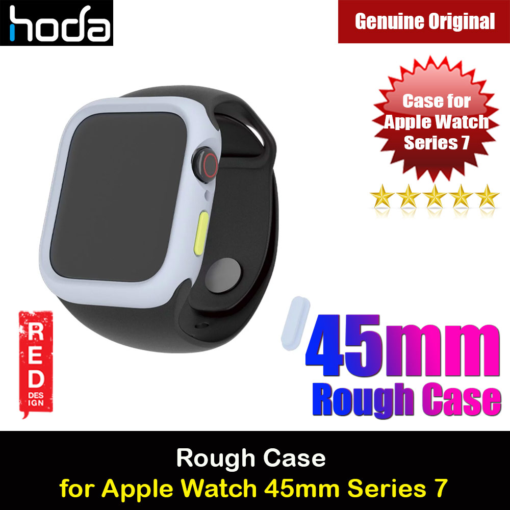 Picture of Hoda Rough Case Apple Watch 45mm Series 7 Protection Case (Light Blue) Apple Watch 45mm- Apple Watch 45mm Cases, Apple Watch 45mm Covers, iPad Cases and a wide selection of Apple Watch 45mm Accessories in Malaysia, Sabah, Sarawak and Singapore 