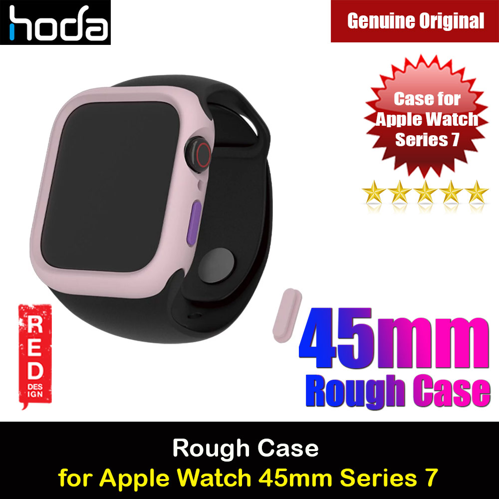 Picture of Hoda Rough Case Apple Watch 45mm Series 7 Protection Case (Pink) Apple Watch 45mm- Apple Watch 45mm Cases, Apple Watch 45mm Covers, iPad Cases and a wide selection of Apple Watch 45mm Accessories in Malaysia, Sabah, Sarawak and Singapore 