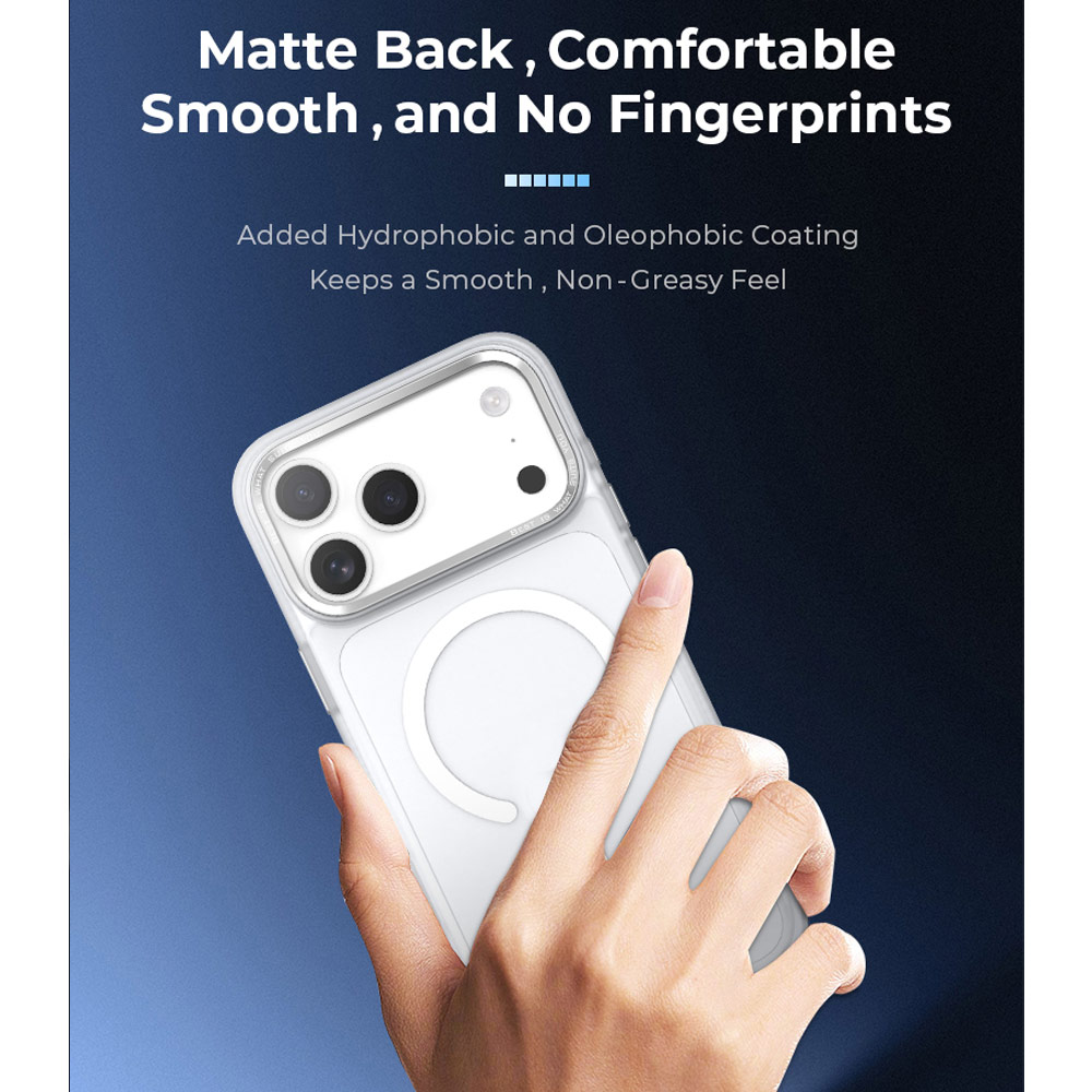 Picture of Apple iPhone 18 Pro Max Case | Hoda ROUGH Case Military Standard MagSafe Enhanced with PureSurfaceTMwith Camera Button for iPhone 18 Pro Max - Matte