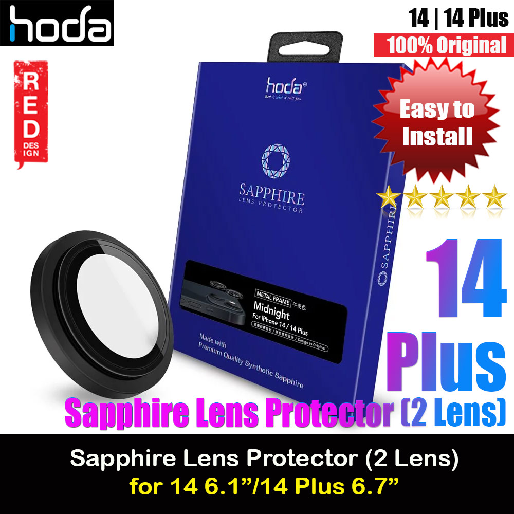 Picture of Hoda Sapphire Lens Protector for iPhone 14 6.1 iPhone 14 Plus 6.7  (2PCS Black) Apple iPhone 14 Plus 6.7- Apple iPhone 14 Plus 6.7 Cases, Apple iPhone 14 Plus 6.7 Covers, iPad Cases and a wide selection of Apple iPhone 14 Plus 6.7 Accessories in Malaysia, Sabah, Sarawak and Singapore 