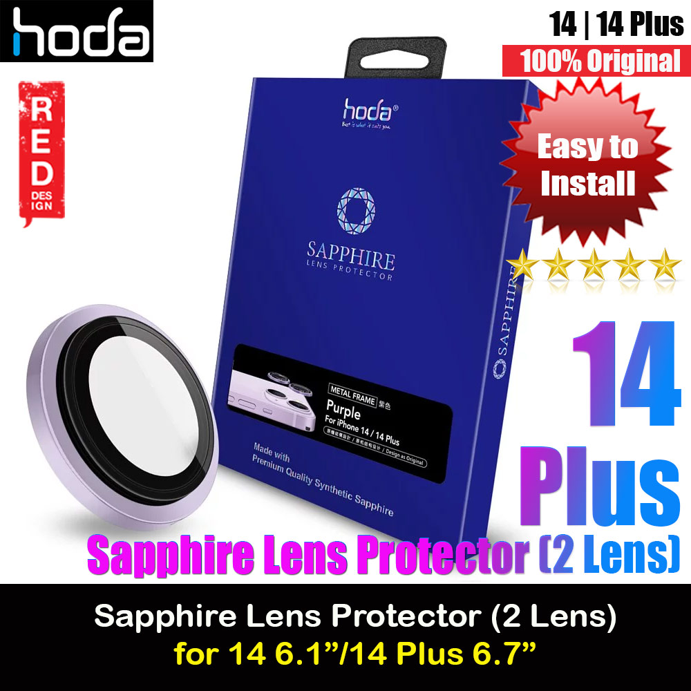 Picture of Hoda Sapphire Lens Protector for iPhone 14 6.1 iPhone 14 Plus 6.7  (2PCS Purple) Apple iPhone 14 Plus 6.7- Apple iPhone 14 Plus 6.7 Cases, Apple iPhone 14 Plus 6.7 Covers, iPad Cases and a wide selection of Apple iPhone 14 Plus 6.7 Accessories in Malaysia, Sabah, Sarawak and Singapore 