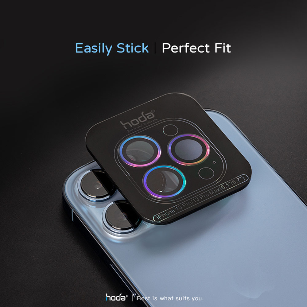 Picture of Apple iPhone 14 Plus 6.7  | Hoda Sapphire Lens Protector for iPhone 14 6.1 iPhone 14 Plus 6.7  (2PCS Silver)