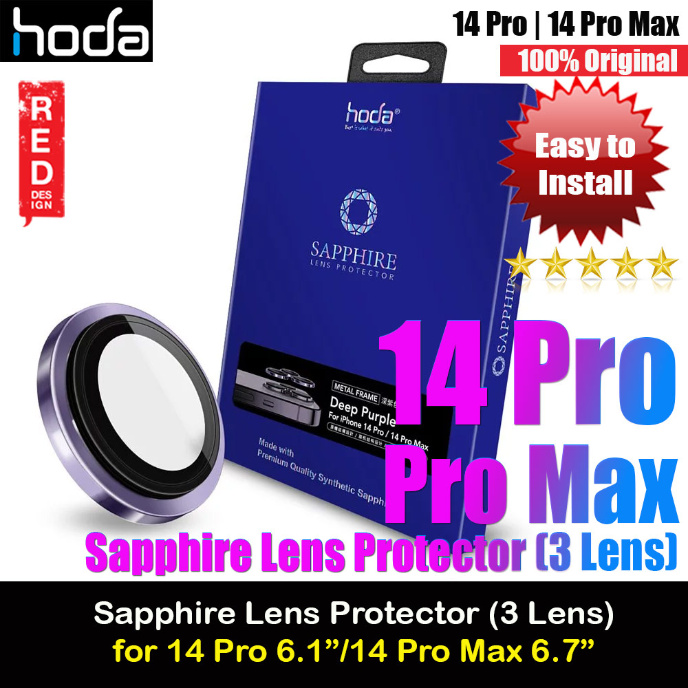 Picture of Hoda Sapphire Lens Protector for iPhone 14 Pro 6.1 iPhone 14 Pro Max 6.7  (3PCS Purple) Apple iPhone 14 Pro Max 6.7- Apple iPhone 14 Pro Max 6.7 Cases, Apple iPhone 14 Pro Max 6.7 Covers, iPad Cases and a wide selection of Apple iPhone 14 Pro Max 6.7 Accessories in Malaysia, Sabah, Sarawak and Singapore 