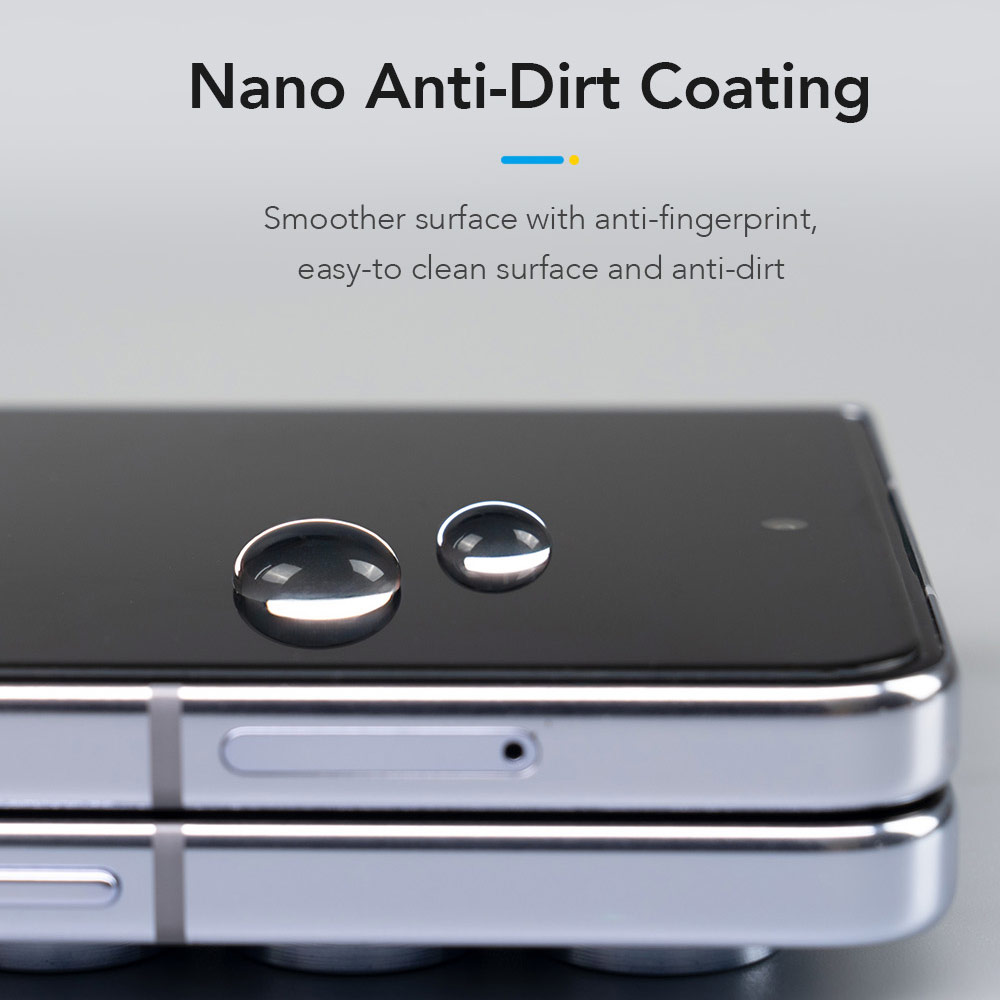 Picture of Samsung Galaxy S26 Plus Screen Protector | Hoda Clear Full Coverage Tempered Glass Screen Protector for Samsung Galaxy S26 Plus (Clear)