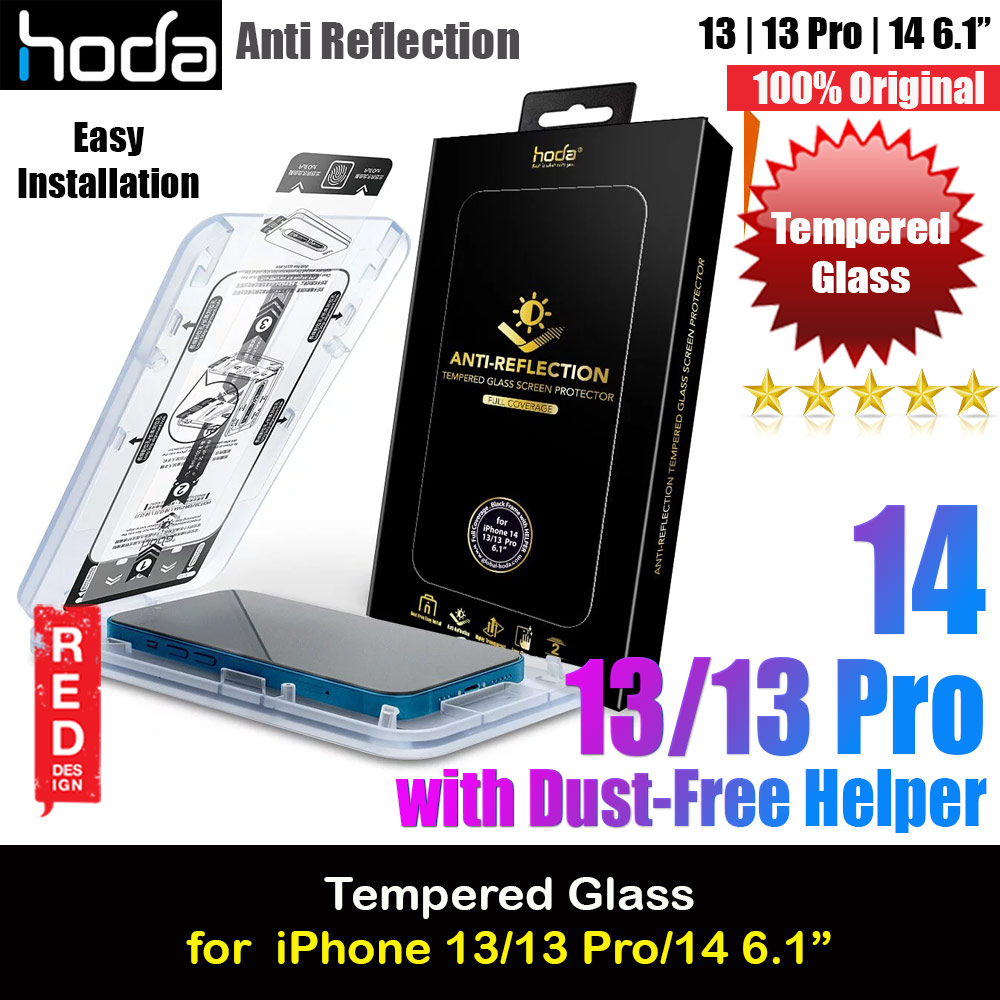 Picture of Hoda 0.33mm 2.5D Full Coverage Tempered Glass Screen Protector for Apple iPhone 13 iPhone 13 Pro 6.1 iPhone 14 6.1 (Anti Reflection) Apple iPhone 13 6.1- Apple iPhone 13 6.1 Cases, Apple iPhone 13 6.1 Covers, iPad Cases and a wide selection of Apple iPhone 13 6.1 Accessories in Malaysia, Sabah, Sarawak and Singapore 