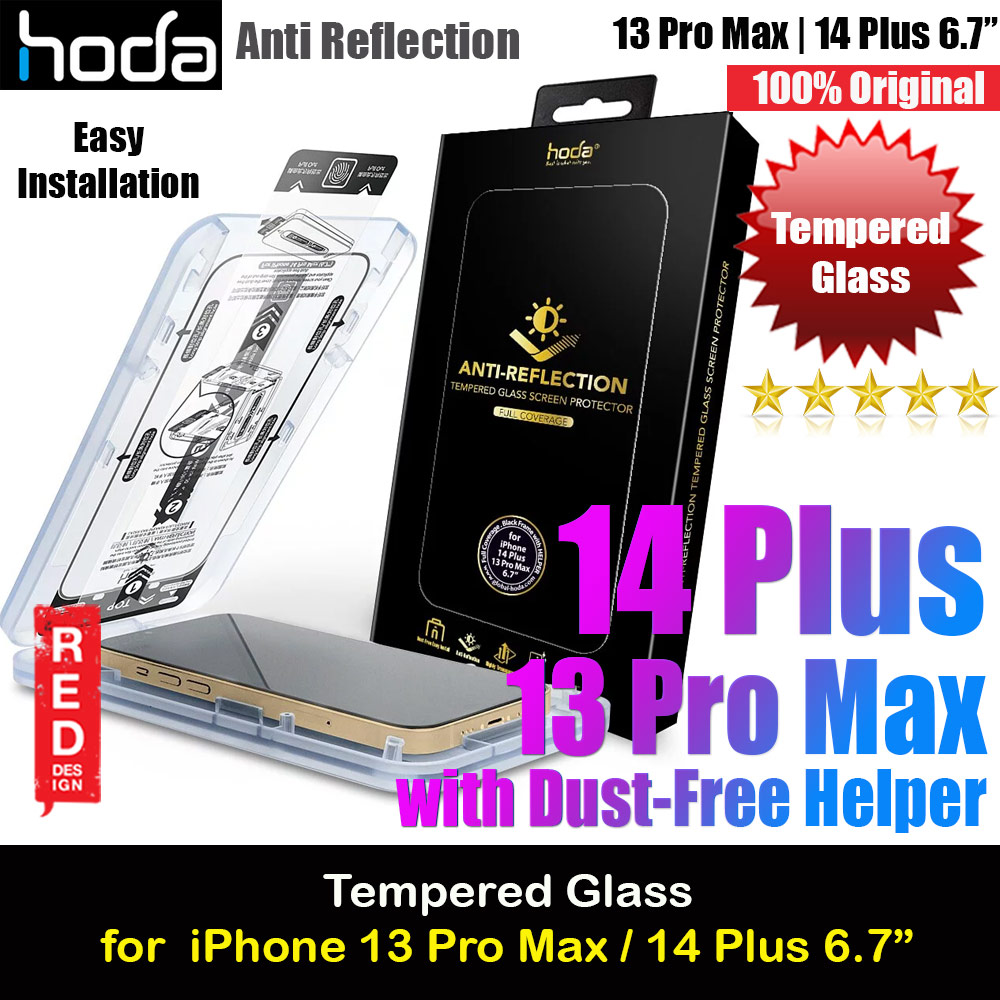Picture of Hoda 0.33mm 2.5D Full Coverage Tempered Glass Screen Protector for Apple iPhone 13 Pro Max 6.7 iPhone 14 Plus 6.7 (Anti Reflection) Apple iPhone 13 Pro Max 6.7- Apple iPhone 13 Pro Max 6.7 Cases, Apple iPhone 13 Pro Max 6.7 Covers, iPad Cases and a wide selection of Apple iPhone 13 Pro Max 6.7 Accessories in Malaysia, Sabah, Sarawak and Singapore 