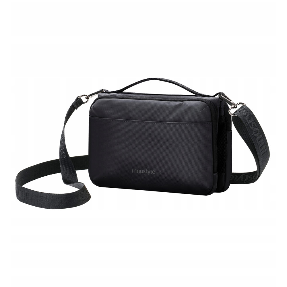 Picture of Innostyle FlexiCarry Crossbody Sling Shoulder Hand Carry Urban Style Bag Travel Bag (Classic Black)