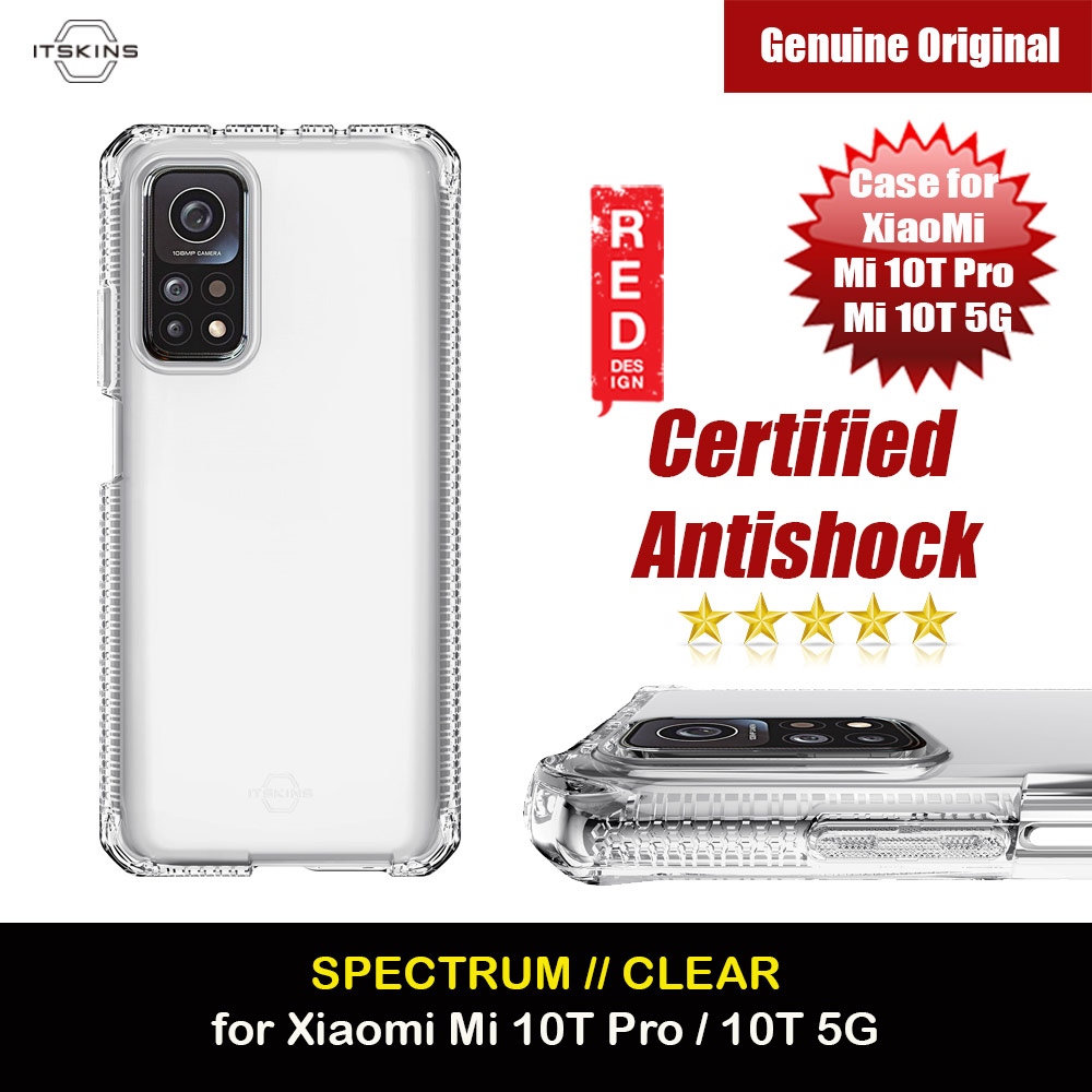 Picture of ITSKINS SPECTRUM CLEAR ANTIMICROBIAL Certified Antishock Protection Case for XiaoMi Mi 10T Pro Mi 10T 5G (Transparent) XiaoMi Mi 10T Pro Mi 10T 5G- XiaoMi Mi 10T Pro Mi 10T 5G Cases, XiaoMi Mi 10T Pro Mi 10T 5G Covers, iPad Cases and a wide selection of XiaoMi Mi 10T Pro Mi 10T 5G Accessories in Malaysia, Sabah, Sarawak and Singapore 