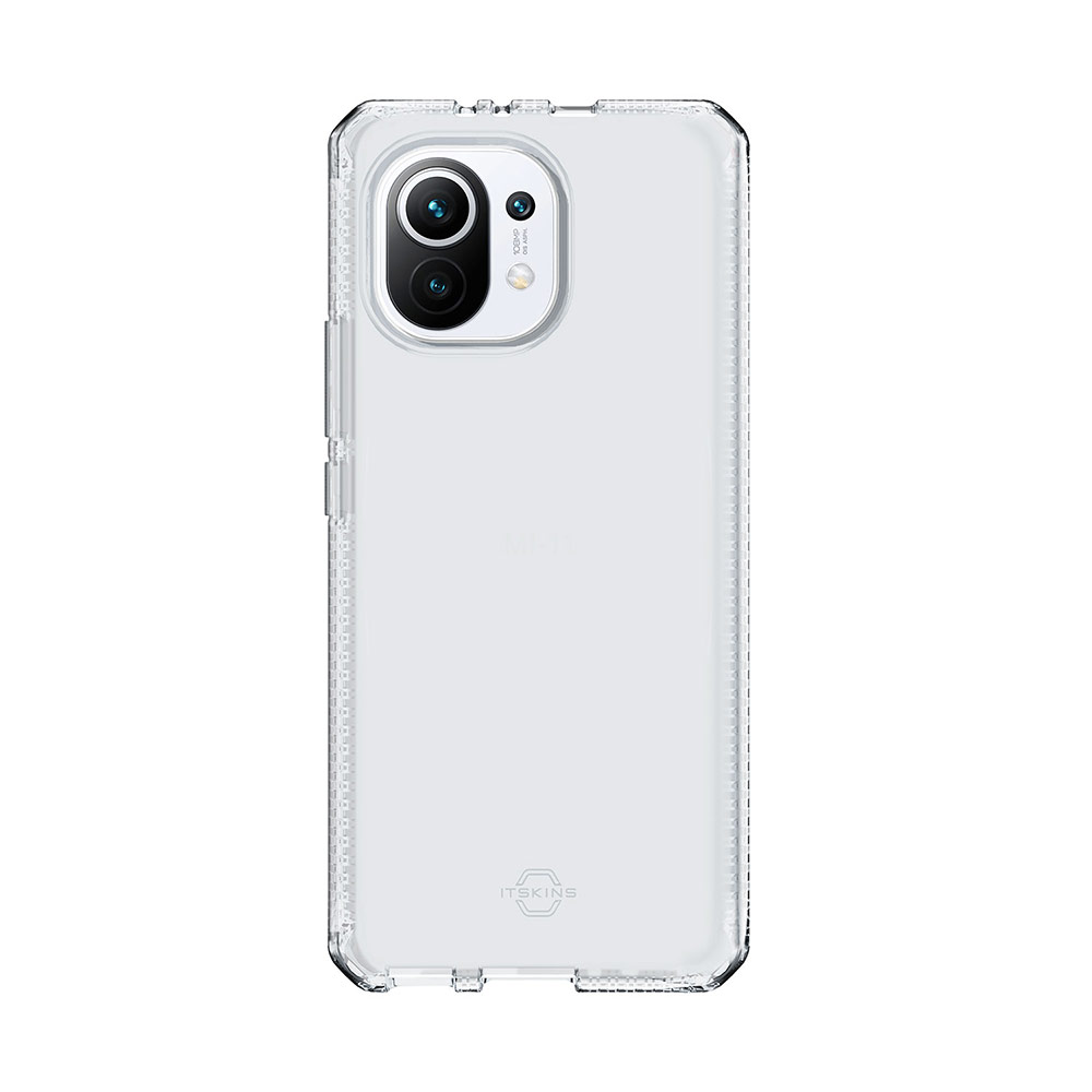 Picture of Xiaomi Mi 11 Case | ITSKINS SPECTRUM CLEAR ANTIMICROBIAL Certified Antishock Protection Case for XiaoMi Mi 11 (Transparent)