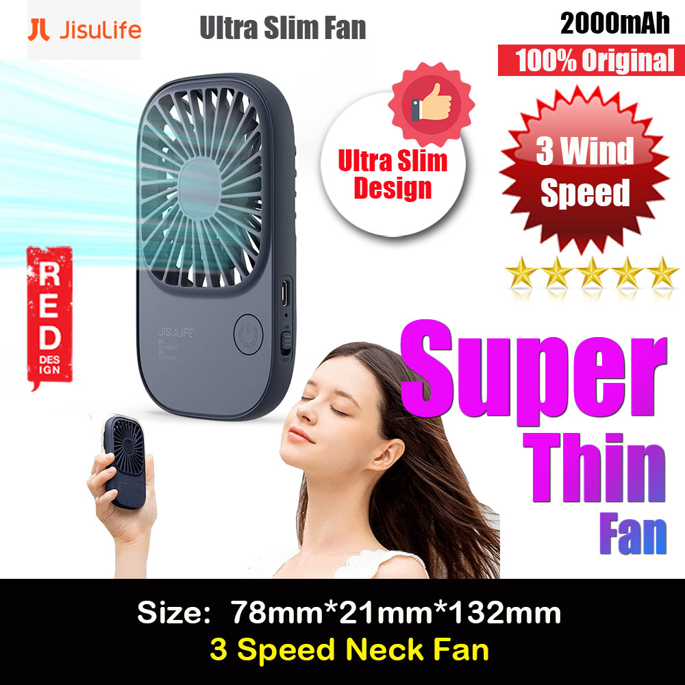 Picture of Jisulife Malaysia Handheld Fan Ultra Thin Mini Fan Small Portable Fan USB Rechargeable Personal Lash Fan with 3 Speeds for Office Outdoor Travel (Navy) Red Design- Red Design Cases, Red Design Covers, iPad Cases and a wide selection of Red Design Accessories in Malaysia, Sabah, Sarawak and Singapore 