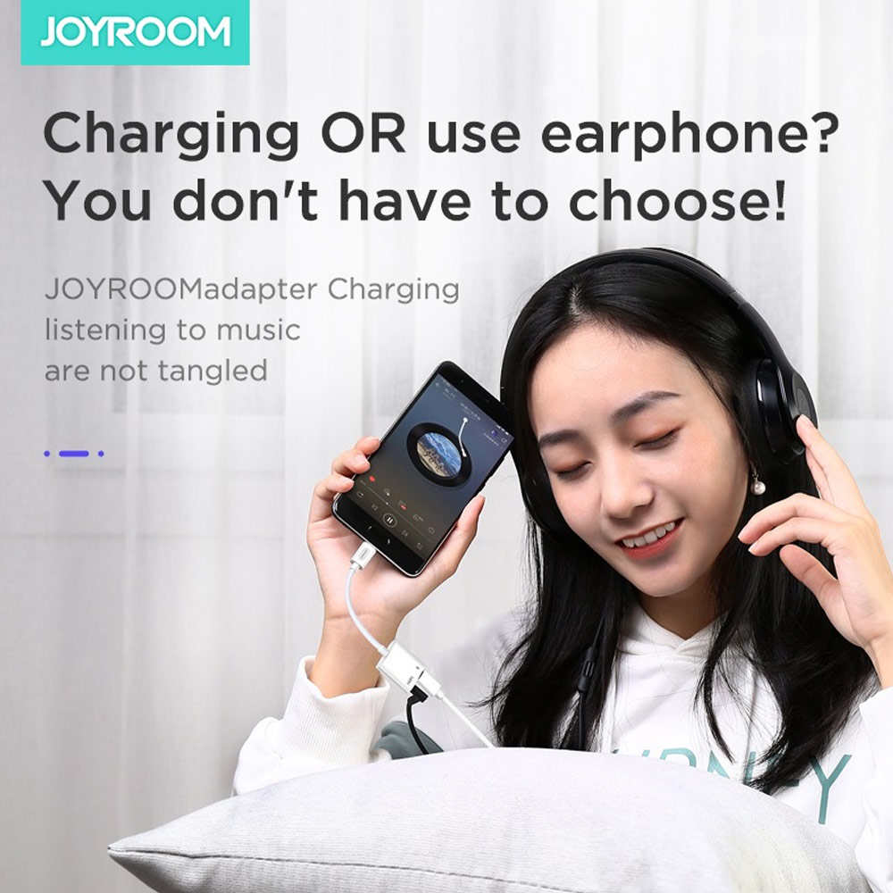 Picture of Joyroom USB-C to 3.5 mm Headphone Jack and 3A Charging Adapter for Google Pixel 2 3 XL Samsung Huawei P30 Pro Mate 20 Pro OnePlus HTC Xiaomi for Galaxy S10+ Note 10 Note 10+ iPad Pro 11 12.9 Xiao M