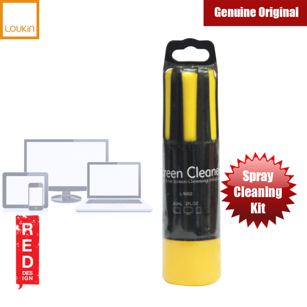 Picture of Loukin Screen Cleaner for iPhones iPads Smartphones Tablets Laptops (Yellow) Red Design- Red Design Cases, Red Design Covers, iPad Cases and a wide selection of Red Design Accessories in Malaysia, Sabah, Sarawak and Singapore 