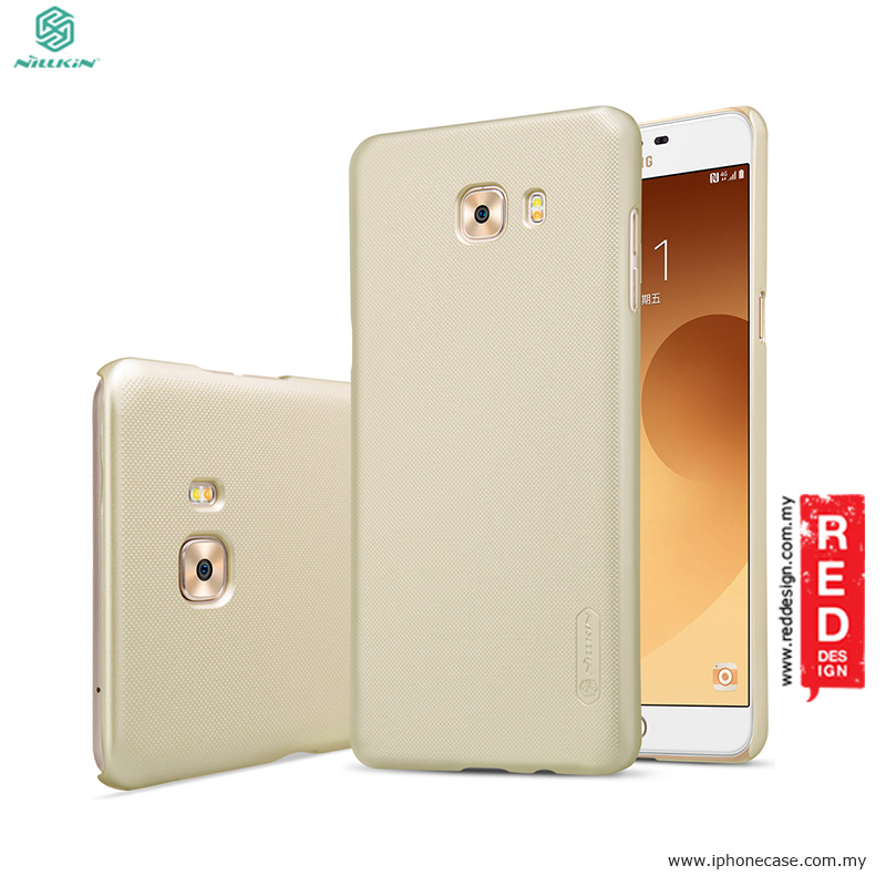 Picture of Nillkin Super Frosted Shield hard cover case for Samsung C9 Pro - Gold Samsung