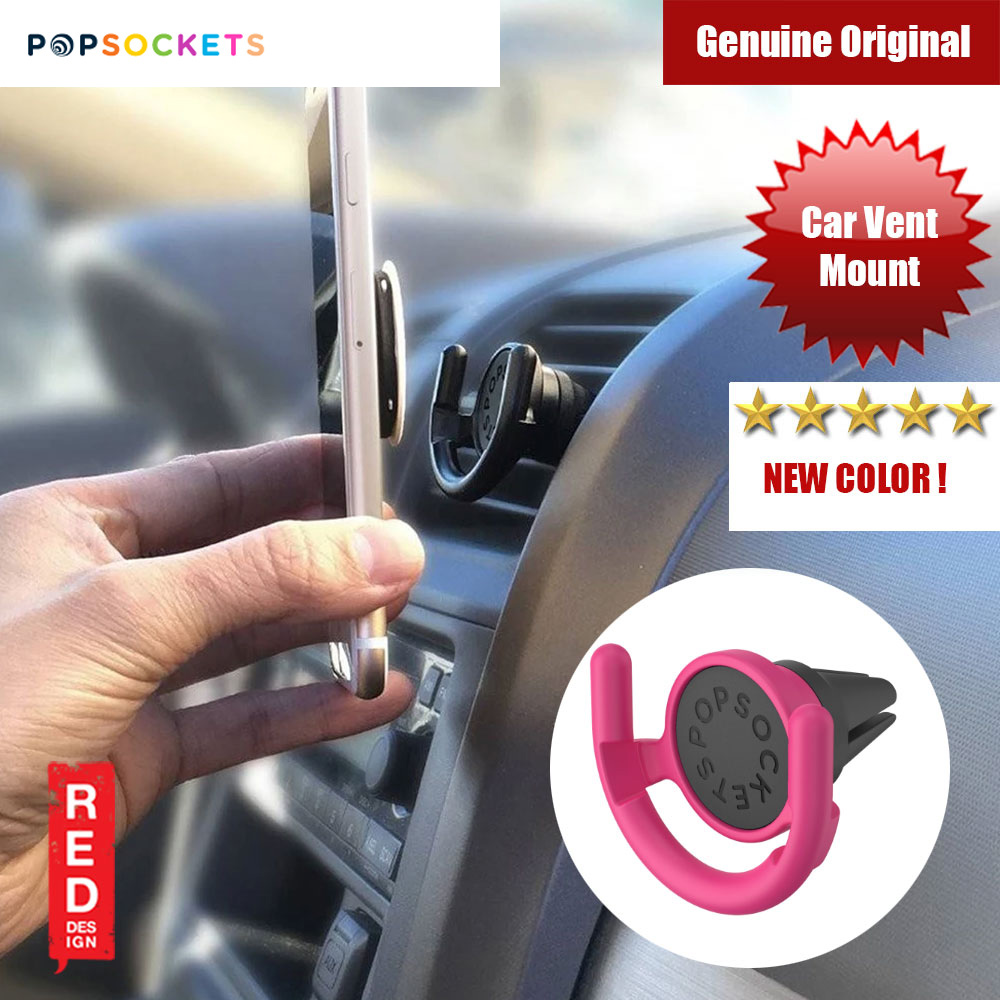 Picture of Popsockets Car Vent Mount (Hibiscus Sport) Red Design- Red Design Cases, Red Design Covers, iPad Cases and a wide selection of Red Design Accessories in Malaysia, Sabah, Sarawak and Singapore 