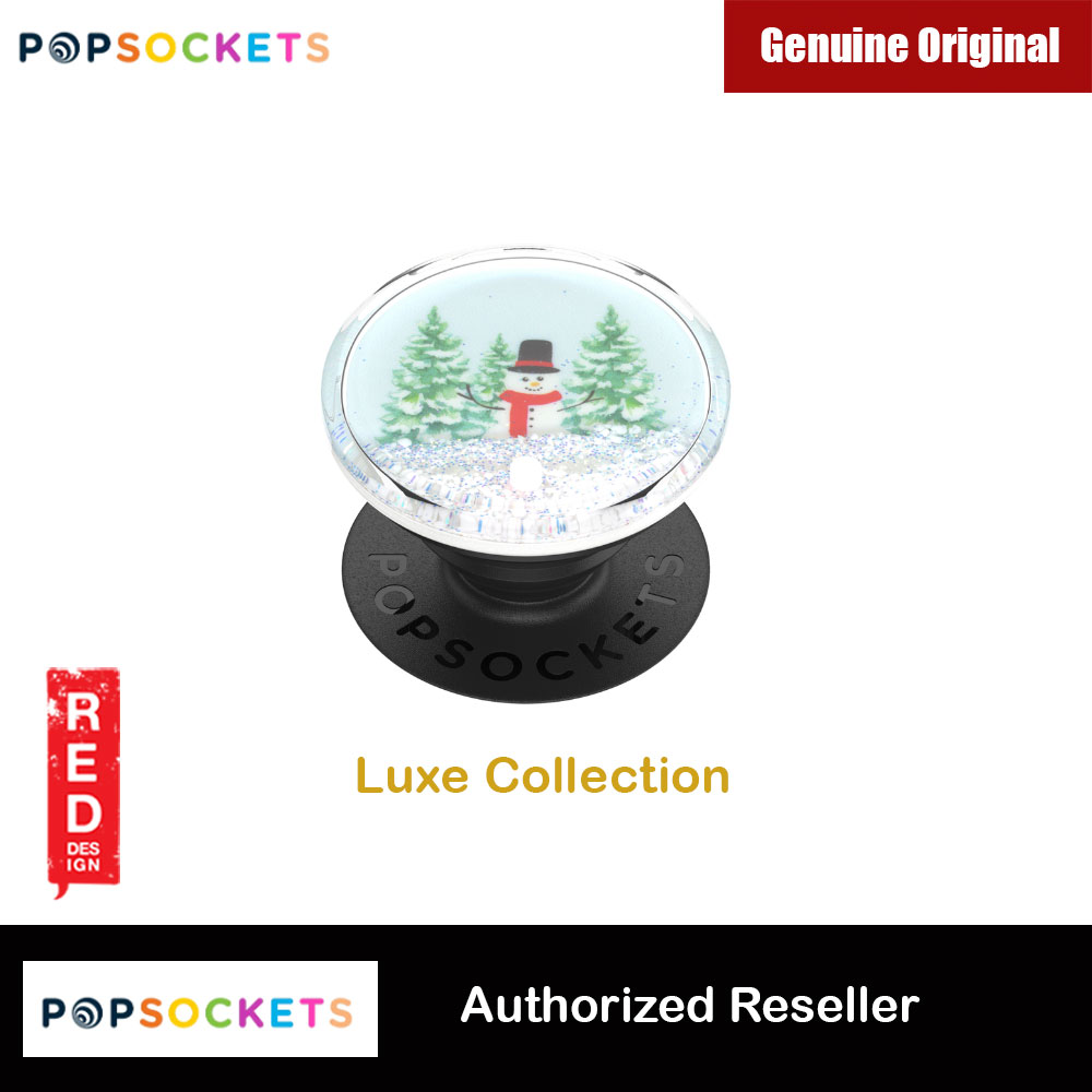 Picture of Popsockets PopGrip Swappable Luxe Collection (Swirl Tidepool Snow Globe Wonderland) Red Design- Red Design Cases, Red Design Covers, iPad Cases and a wide selection of Red Design Accessories in Malaysia, Sabah, Sarawak and Singapore 