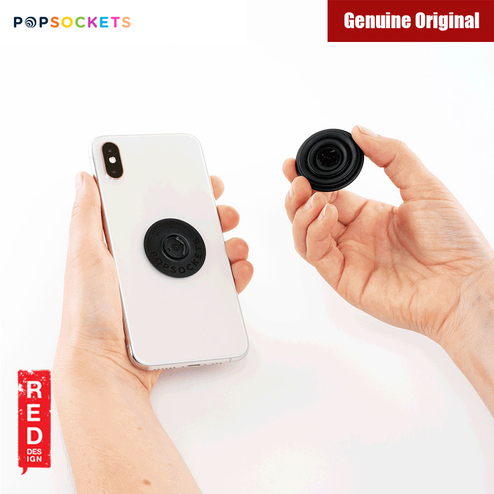 Picture of Popsockets PopGrip Swappable (Black)