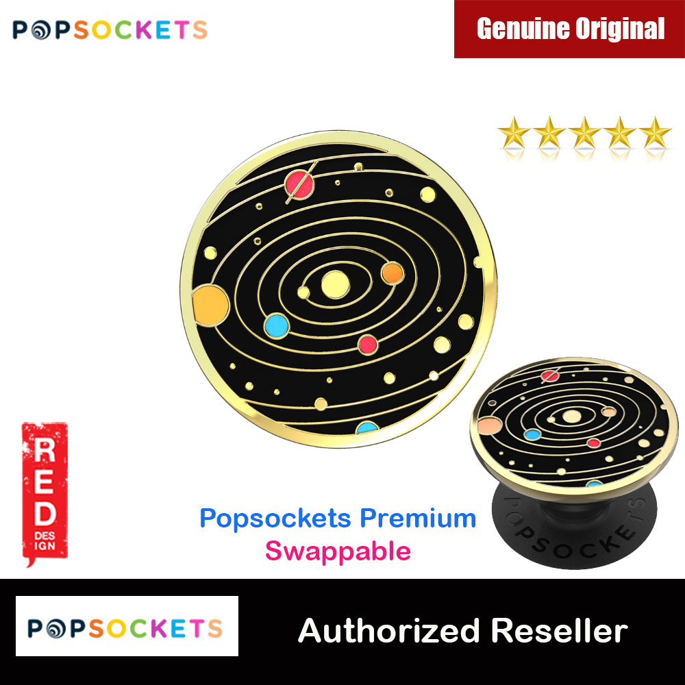 Picture of Popsockets PopGrip Swappable Premium Collection (Enamel Solar Flare) Red Design- Red Design Cases, Red Design Covers, iPad Cases and a wide selection of Red Design Accessories in Malaysia, Sabah, Sarawak and Singapore 