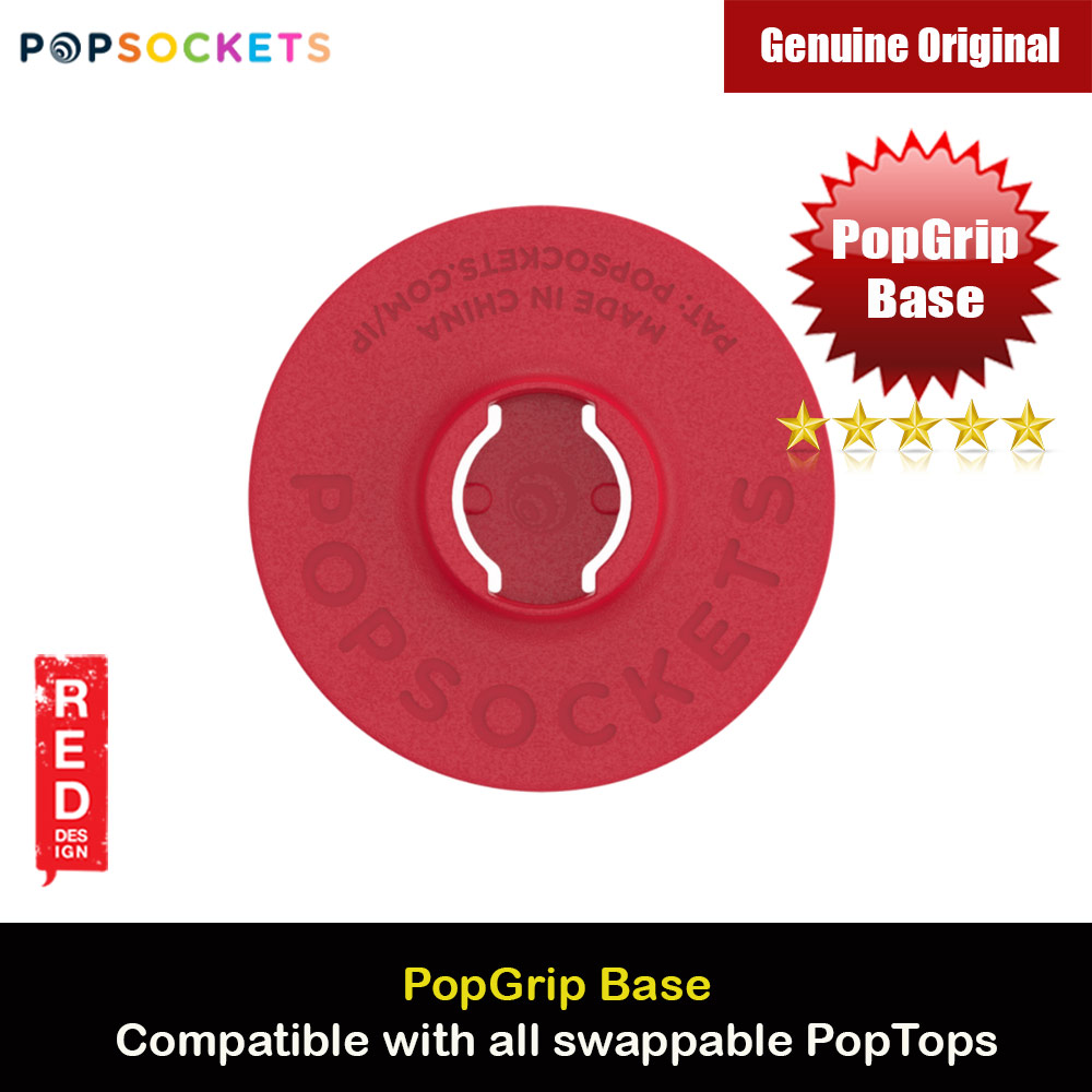 Picture of Popsockets Popgrip Base Bottom Only (Atom Red) Red Design- Red Design Cases, Red Design Covers, iPad Cases and a wide selection of Red Design Accessories in Malaysia, Sabah, Sarawak and Singapore 