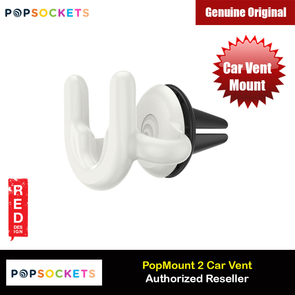 Picture of Popsockets PopMount 2 Car Vent Popsockets Car Mount Car Vent Mount (White) Red Design- Red Design Cases, Red Design Covers, iPad Cases and a wide selection of Red Design Accessories in Malaysia, Sabah, Sarawak and Singapore 