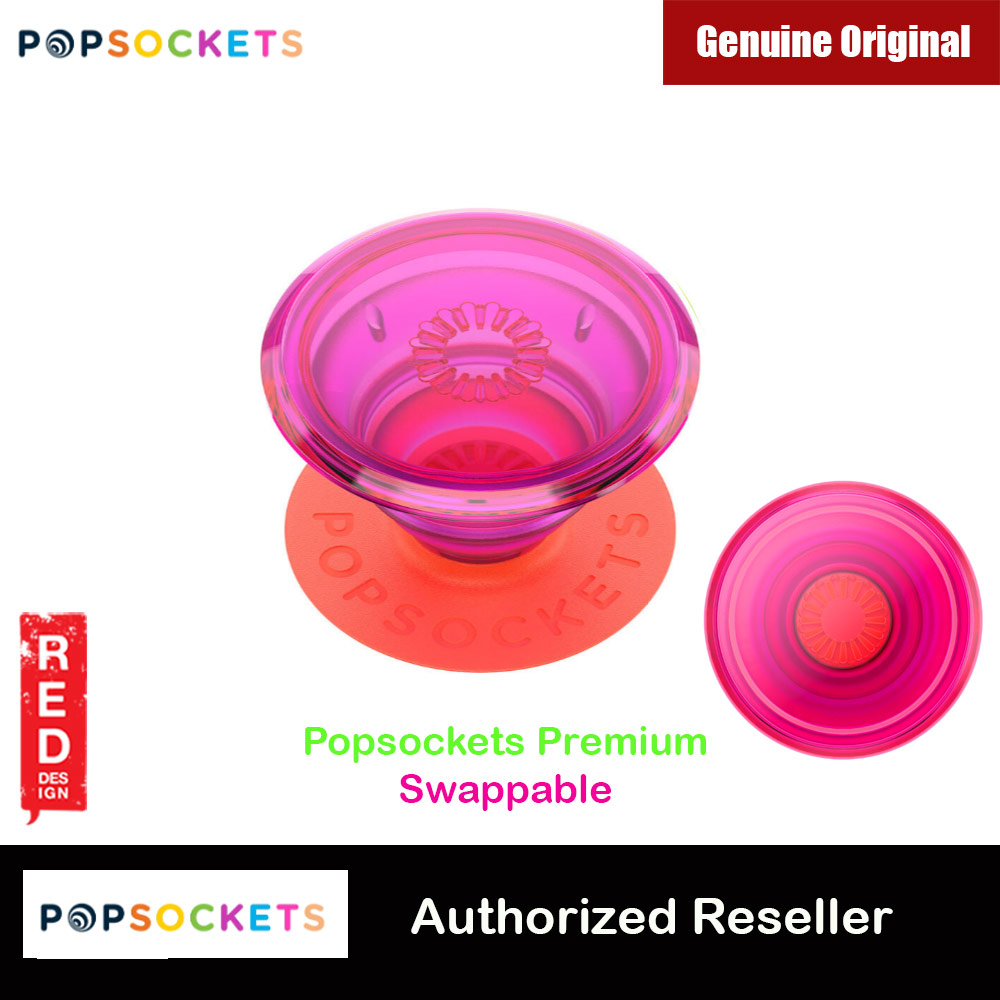 Picture of Popsockets PopGrip Swappable Premium Collection (Neon Glow Electric Sunrise) Red Design- Red Design Cases, Red Design Covers, iPad Cases and a wide selection of Red Design Accessories in Malaysia, Sabah, Sarawak and Singapore 