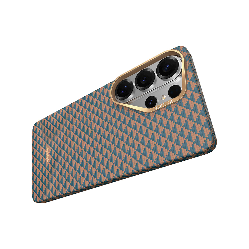 Picture of Samsung Galaxy S26 Ultra Case | Raptic Aramid Skin Magnetic Compatible Protection Case for Samsung Galaxy S26 Ultra (Destiny)