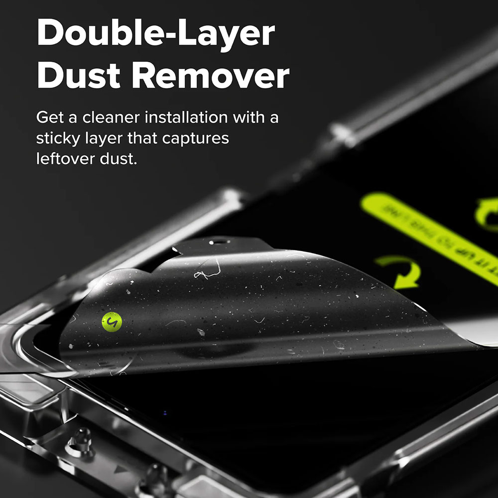 Picture of Samsung Galaxy Z Flip 7 Screen Protector | Ringke 3 in 1 Cover Display Tempered Glass Inner Screen Protector Hinge Protector for Samsung Galaxy Z Flip 7