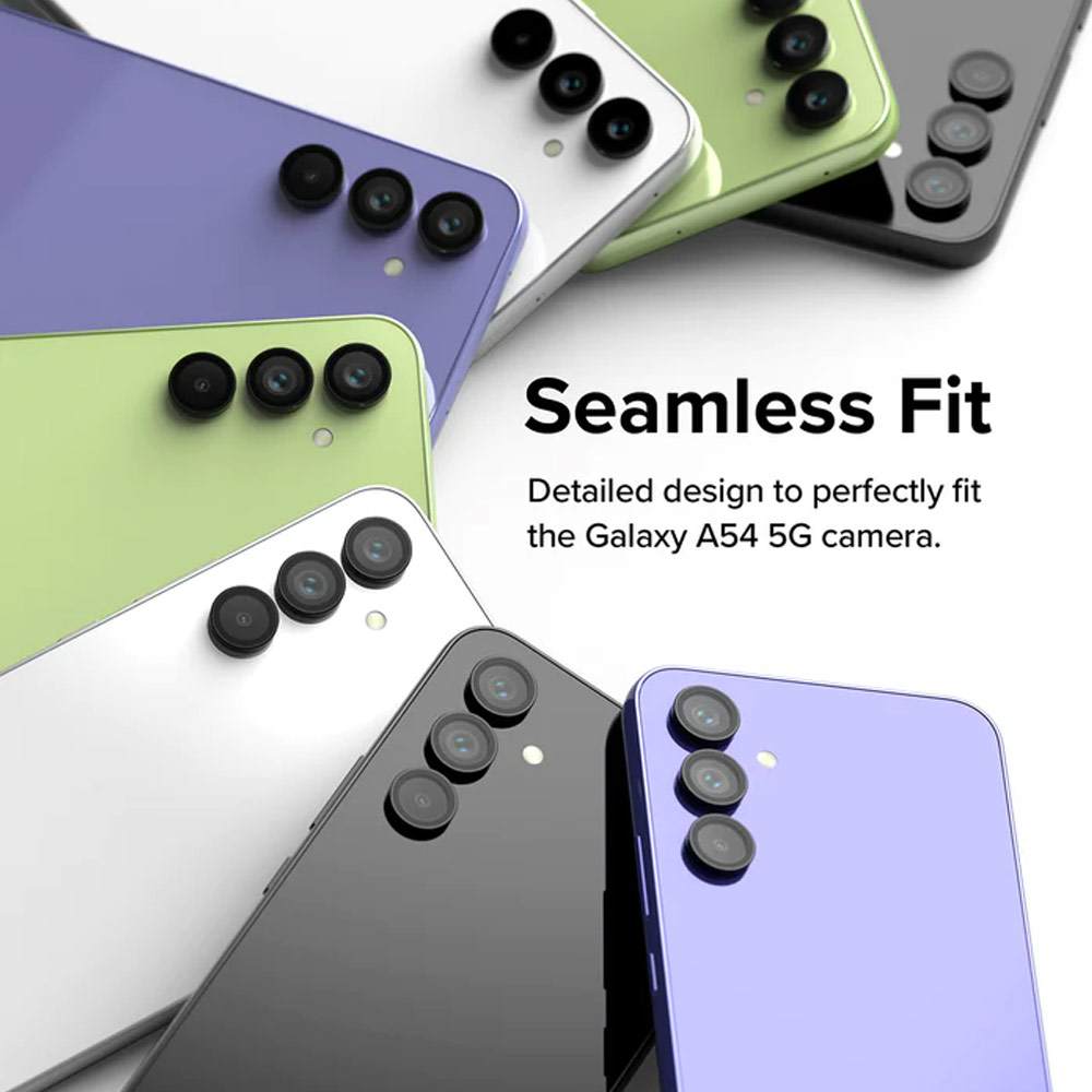 Picture of Samsung Galaxy A54 5G | Ringke Camera Lens Frame Glass for Samsung Galaxy A54 5G (Black)