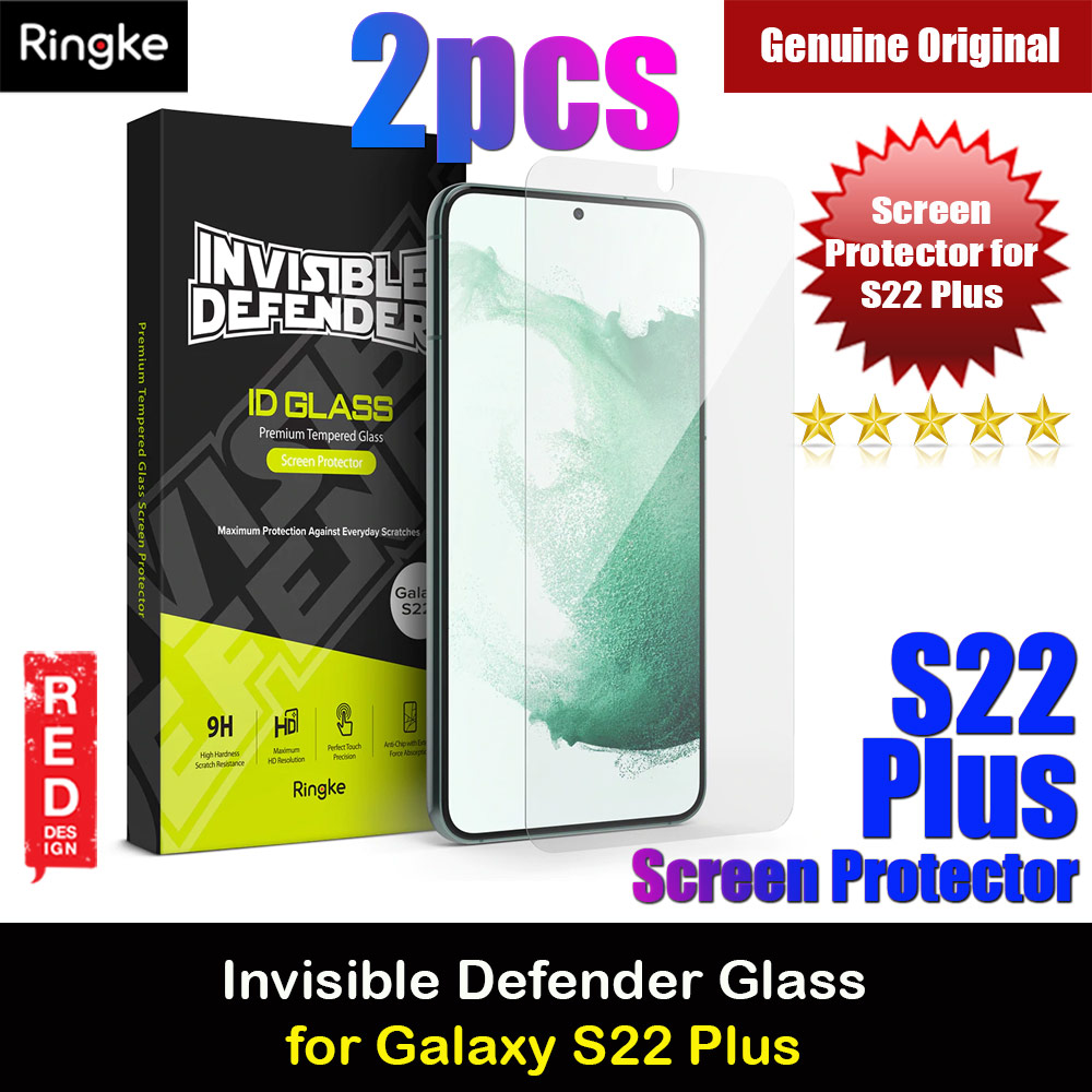 Picture of Ringke Invisible Defender Glass Tempered Glass Screen Protector for Samsung Galaxy S22 Plus 6.6 (2pcs) Samsung Galaxy S22 Plus 6.6- Samsung Galaxy S22 Plus 6.6 Cases, Samsung Galaxy S22 Plus 6.6 Covers, iPad Cases and a wide selection of Samsung Galaxy S22 Plus 6.6 Accessories in Malaysia, Sabah, Sarawak and Singapore 