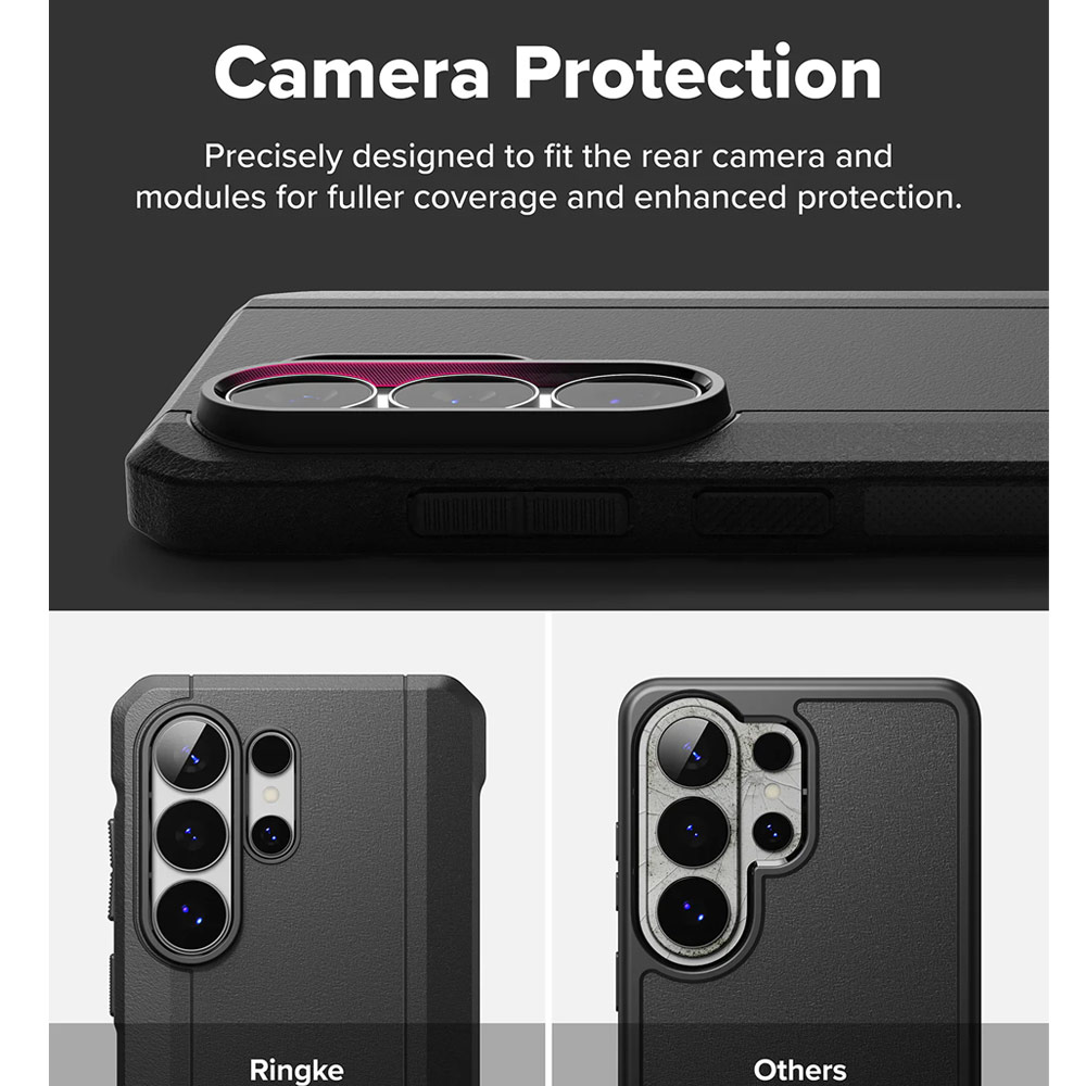 Picture of Samsung Galaxy S26 Ultra Case | Ringke Onyx Alpha Magnetic Drop Protection Case for Samsung Galaxy S26 Ultra (Black)