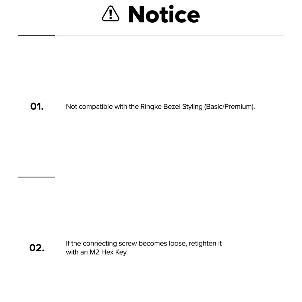 Picture of Samsung Galaxy Watch 8 Classic 46mm Case | Ringke Case and Band Strap Rugged Gear for Samsung Galaxy Watch 8 Classic 46mm (All Black)