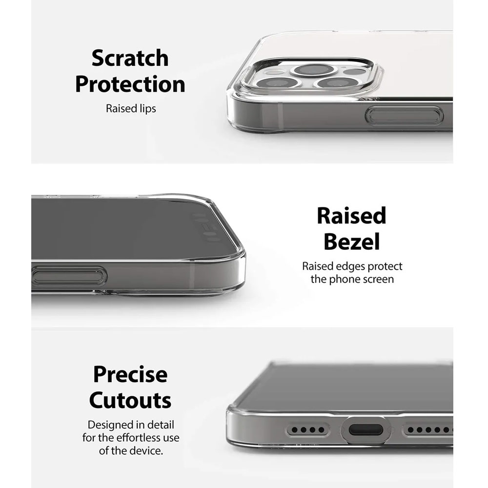 Picture of Apple iPhone 12 Pro Max 6.7 Case | Ringke Air Protection Case for Apple iPhone 12 Pro Max 6.7 (Clear)