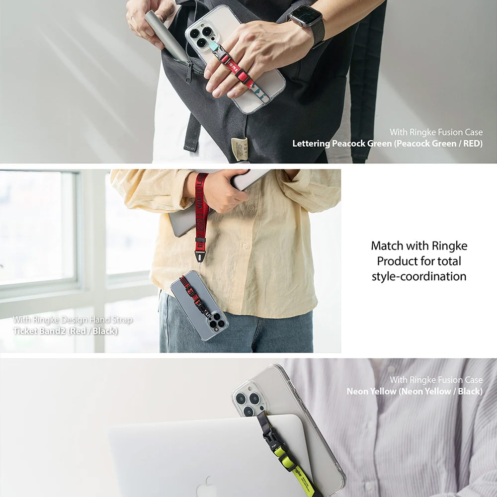 Picture of Ringke Buckle Band Strap for Smartphone Phone Case (Ticket Band 2)