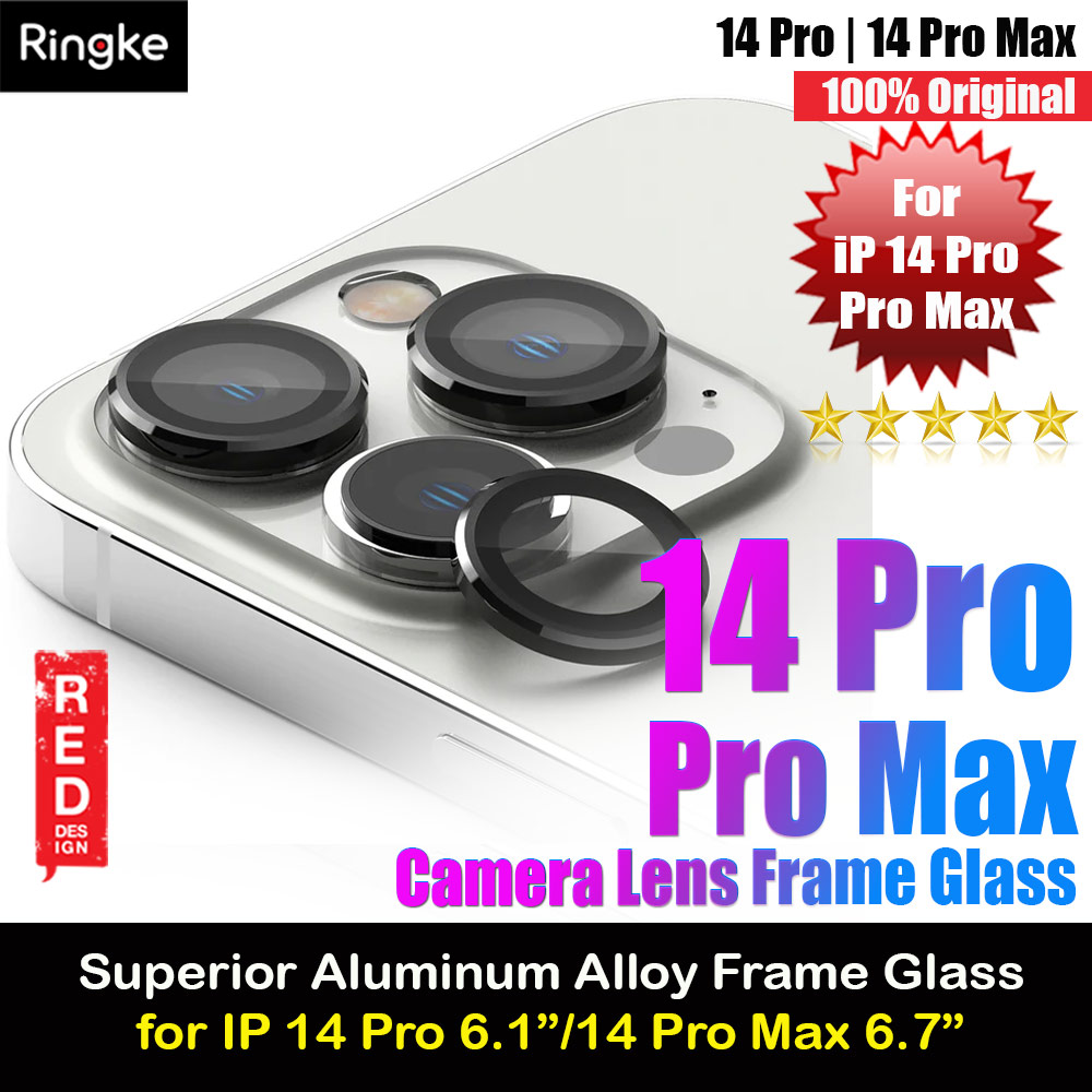 Picture of Ringke Camera Lens Frame Glass for Apple iPhone 14 Pro Max 6.7 iPhone 14 Pro 6.1 (Black) Apple iPhone 14 Pro Max 6.7- Apple iPhone 14 Pro Max 6.7 Cases, Apple iPhone 14 Pro Max 6.7 Covers, iPad Cases and a wide selection of Apple iPhone 14 Pro Max 6.7 Accessories in Malaysia, Sabah, Sarawak and Singapore 