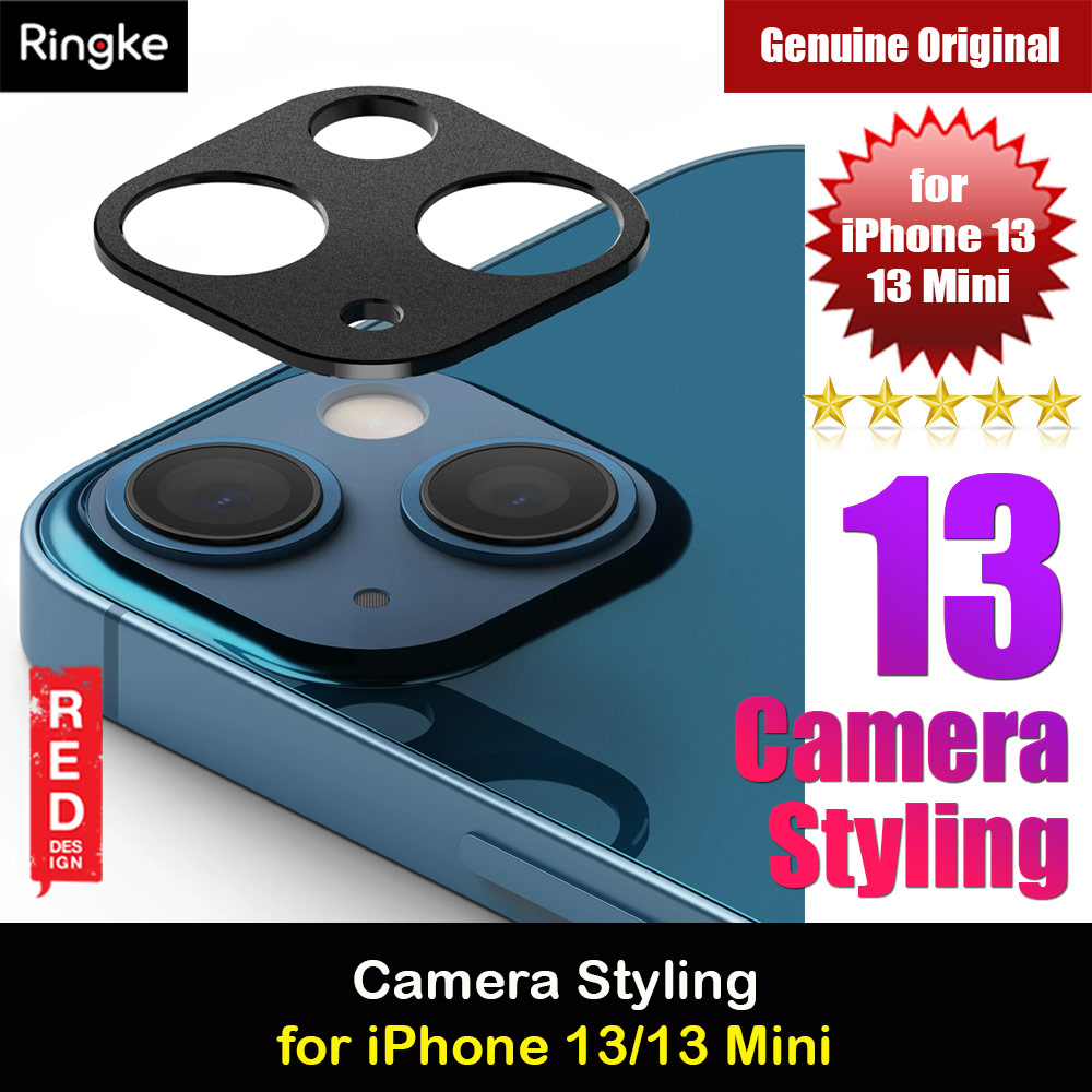 Picture of Ringke Camera Styling Aluminum Bezel Protector for Apple iPhone 13  6.1 iPhone 13 Mini 5.4 (Black) Apple iPhone 13 6.1- Apple iPhone 13 6.1 Cases, Apple iPhone 13 6.1 Covers, iPad Cases and a wide selection of Apple iPhone 13 6.1 Accessories in Malaysia, Sabah, Sarawak and Singapore 