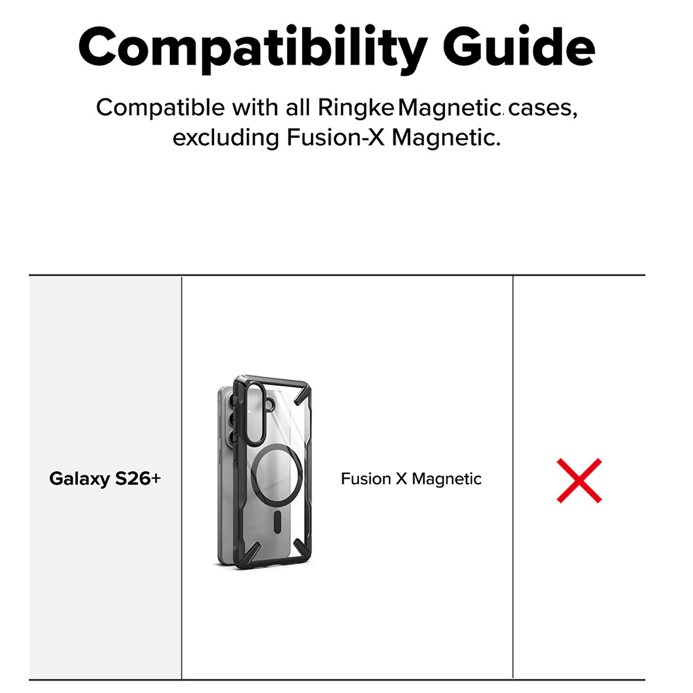 Picture of Samsung Galaxy S26 Plus | Ringke Folio Grip Wallet Magnetic Flip Cover Card Holder for Samsung Galaxy S26 Plus (Black)